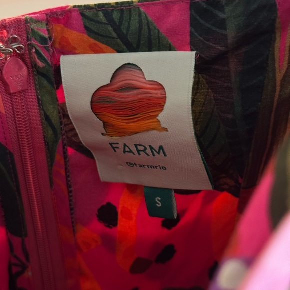 Farm Rio Pop Leopard Mixed Dress - Picture 2 of 5